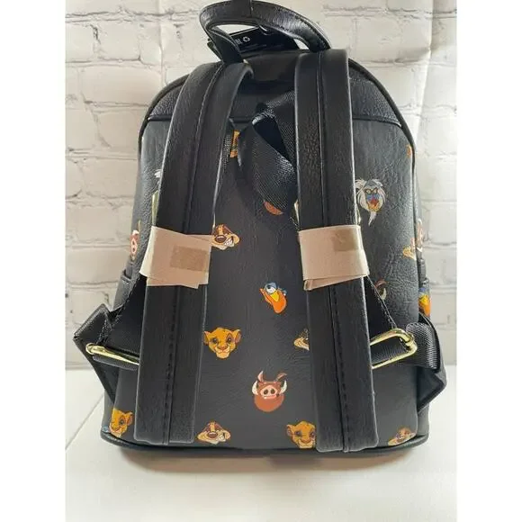 Loungefly Disney NWT The Lion King Black Mini Backpack RARE - Picture 7 of 12